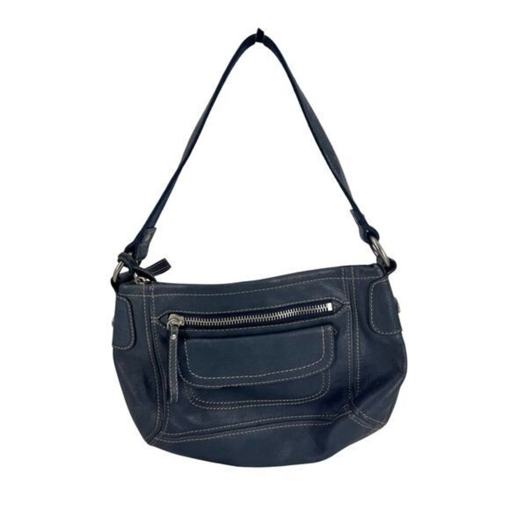 Fossil‎ Vickery Black Leather Shoulder Bag